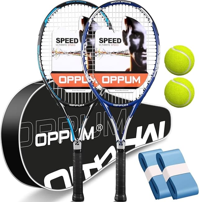 Lightweight 27 Pro Tennis Rackets (2-Pack)